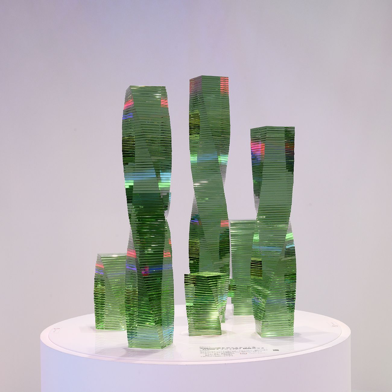 共用部オブジェ向け 積層ガラス